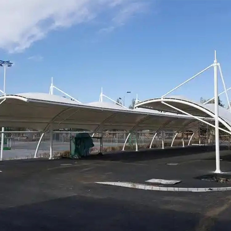 阜平县膜结构电动车棚