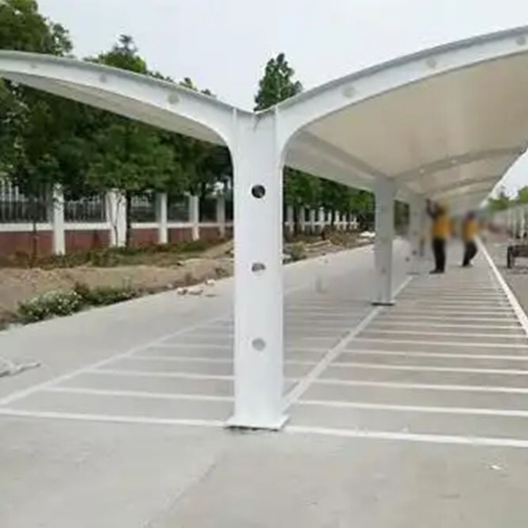 阜平县膜结构电动车棚